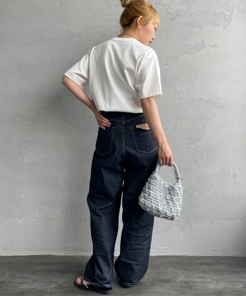 HANES（ヘインズ）の「[HANES/ヘインズ] SHIRO ショートスリーブパックTシャツ（Tシャツ/カットソー・レディース・ホワイト・M/S/XL/L）」の15枚目の写真