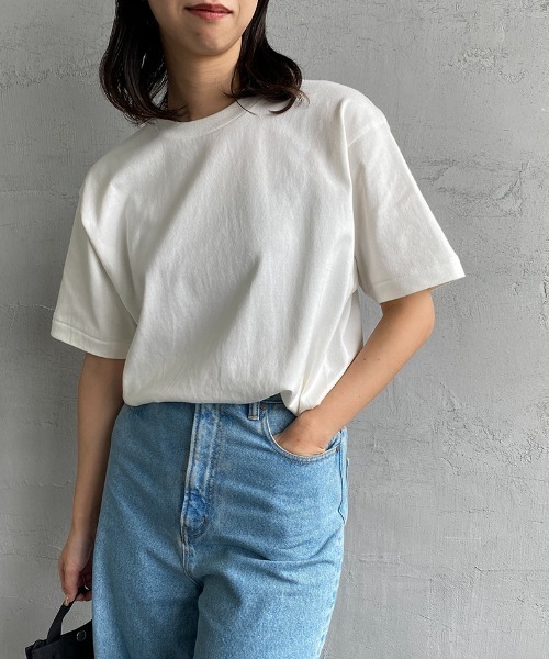HANES（ヘインズ）の「[HANES/ヘインズ] SHIRO ショートスリーブパックTシャツ（Tシャツ/カットソー・レディース・ホワイト・M/S/XL/L）」の21枚目の写真