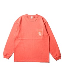 HOUSTON ピグメント USコットン ロンT(ALASKA)