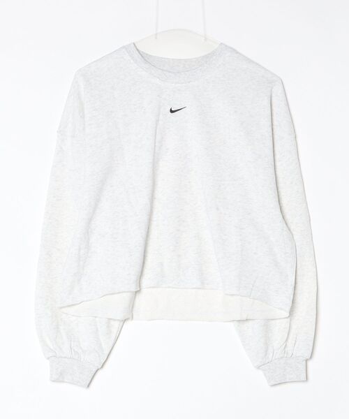 NIKE（ナイキ）の「ナイキ NIKE ウィメンズ NSW CHILL FT L/S クルー（スウェット・レディース・ブルーグレー/グレー/ブラック・M/L）」の13枚目の写真