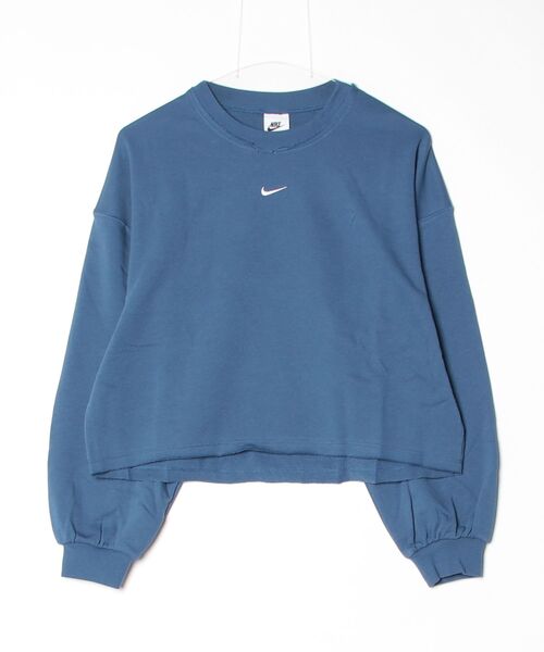 NIKE（ナイキ）の「ナイキ NIKE ウィメンズ NSW CHILL FT L/S クルー（スウェット・レディース・ブルーグレー/グレー/ブラック・M/L）」の14枚目の写真