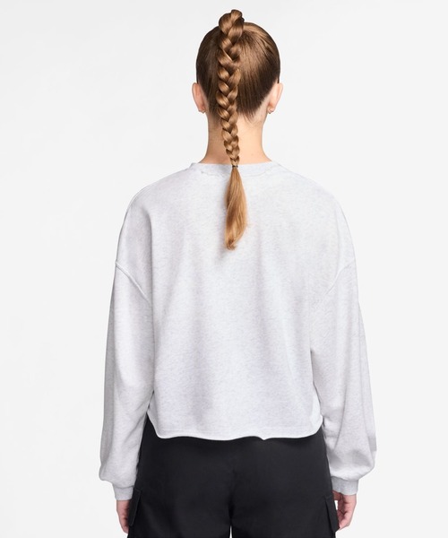 NIKE（ナイキ）の「ナイキ NIKE ウィメンズ NSW CHILL FT L/S クルー（スウェット・レディース・ブルーグレー/グレー/ブラック・M/L）」の8枚目の写真