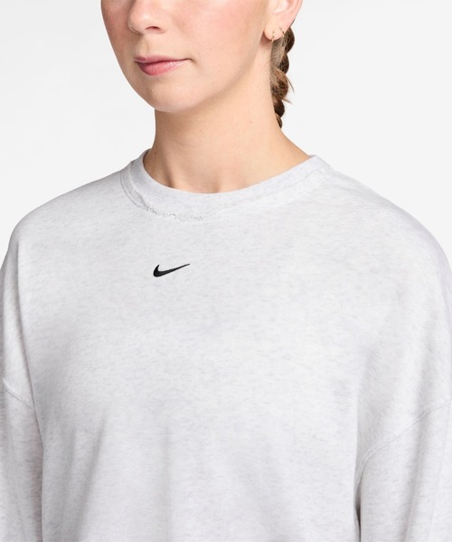 NIKE（ナイキ）の「ナイキ NIKE ウィメンズ NSW CHILL FT L/S クルー（スウェット・レディース・ブルーグレー/グレー/ブラック・M/L）」の9枚目の写真