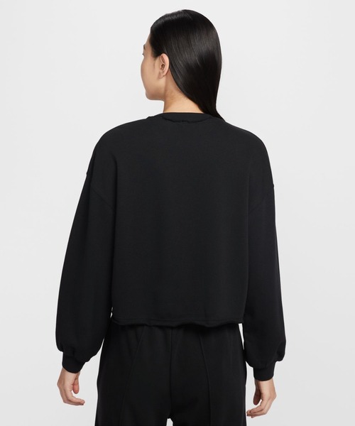 NIKE（ナイキ）の「ナイキ NIKE ウィメンズ NSW CHILL FT L/S クルー（スウェット・レディース・ブルーグレー/グレー/ブラック・M/L）」の6枚目の写真