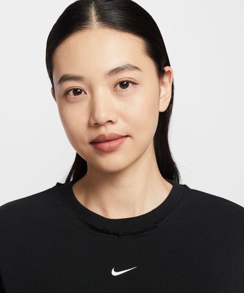 NIKE（ナイキ）の「ナイキ NIKE ウィメンズ NSW CHILL FT L/S クルー（スウェット・レディース・ブルーグレー/グレー/ブラック・M/L）」の5枚目の写真