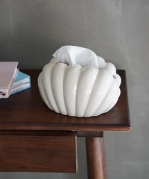 SANSeLF（サンセルフ）の「【SANSeLF】シェルモチーフティッシュケース sah26s004（インテリア雑貨）」