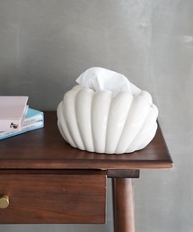 SANSeLF（サンセルフ）の「【SANSeLF】シェルモチーフティッシュケース sah26s004（インテリア雑貨）」