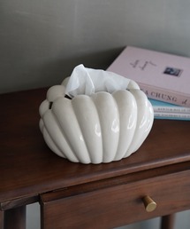 SANSeLF（サンセルフ）の「【SANSeLF】シェルモチーフティッシュケース sah26s004（インテリア雑貨）」