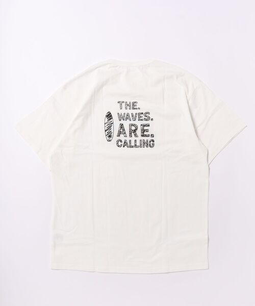 2nd(セカンド)の「ジーンズベーセカンド SUNSET BEACH Tシャツ フリーサイズ(Tシャツ/カットソー・メンズ・オフホワイト/ブラック/パープル・F)」の6枚目の写真