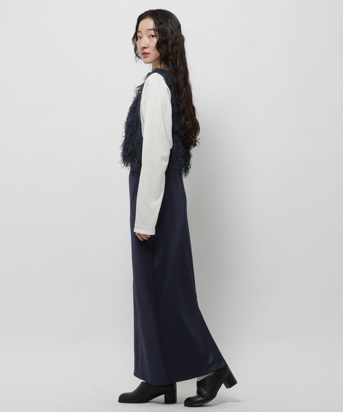 niko and...（ニコアンド）の「クルクルループ2WAYベスト（ベスト・レディース・グレー/アイボリー/ネイビー・FREE）」の11枚目の写真