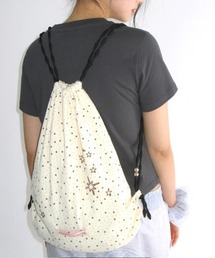 .KOM（ドットコム）の「A'GEM/9 × .kom 『AMESWORLDWIDE/アメスワールドワイド』TWINKLE GYM SACK/トゥインクルジムサック（バックパック/リュック）」