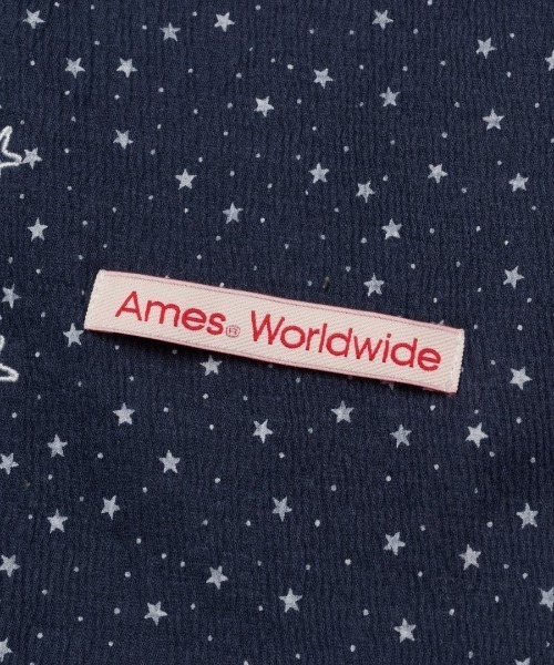 AMESWORLDWIDE（アメスワールドワイド）の「A'GEM/9 × .kom 『AMESWORLDWIDE/アメスワールドワイド』TWINKLE GYM SACK/トゥインクルジムサック（バックパック/リュック・レディース・ネイビー/イエロー・FREE）」の20枚目の写真