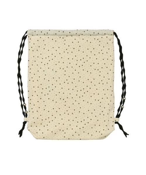 AMESWORLDWIDE（アメスワールドワイド）の「A'GEM/9 × .kom 『AMESWORLDWIDE/アメスワールドワイド』TWINKLE GYM SACK/トゥインクルジムサック（バックパック/リュック・レディース・ネイビー/イエロー・FREE）」の12枚目の写真