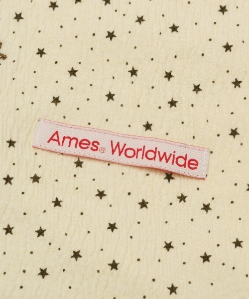 AMESWORLDWIDE（アメスワールドワイド）の「A'GEM/9 × .kom 『AMESWORLDWIDE/アメスワールドワイド』TWINKLE GYM SACK/トゥインクルジムサック（バックパック/リュック・レディース・ネイビー/イエロー・FREE）」の13枚目の写真