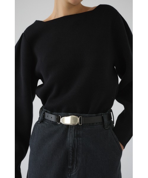 RIM.ARK（リムアーク）の「【PRE ORDER】Brass motif thin belt ブラス モチーフ シン ベルト（ベルト・レディース・シルバー/ゴールド・FREE）」の16枚目の写真