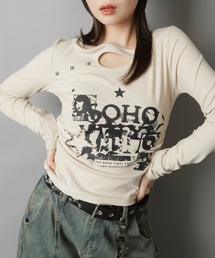 攻めのディテールで差をつける★変形カッティングストリートトップス