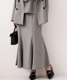 VIS | 美easyリネンライクマーメイドスカート/イージーケア・接触冷感・セットアップ対応(スカート)