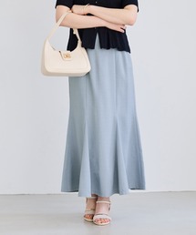 VIS（ビス）の「美easyリネンライクマーメイドスカート/イージーケア・接触冷感・セットアップ対応（スカート）」