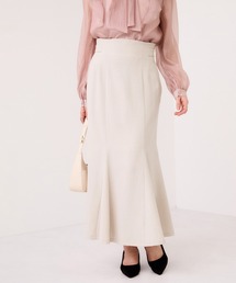 VIS | 美easyリネンライクマーメイドスカート/イージーケア・接触冷感・セットアップ対応(スカート)