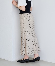VIS（ビス）の「美easyリネンライクマーメイドスカート/イージーケア・接触冷感・セットアップ対応（スカート）」