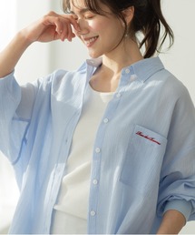 SHOO・LA・RUE | お袖リブ楊柳オーバーシャツ(シャツ/ブラウス)