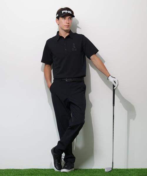 PING(ピン)の「【PING APPAREL】レイブロックMr.PING半袖ポロシャツ <GOLD> (MENS)(ポロシャツ・メンズ・ホワイト/ブルー系その他/ブラック・S/LL/L/LL1/M)」の18枚目の写真