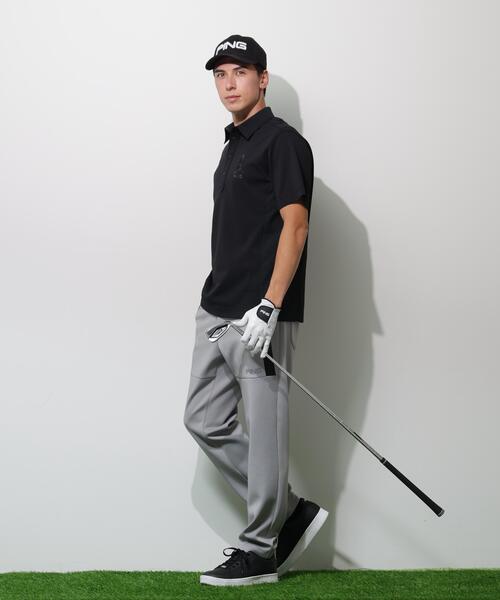 PING(ピン)の「【PING APPAREL】レイブロックMr.PING半袖ポロシャツ <GOLD> (MENS)(ポロシャツ・メンズ・ホワイト/ブルー系その他/ブラック・S/LL/L/LL1/M)」の19枚目の写真