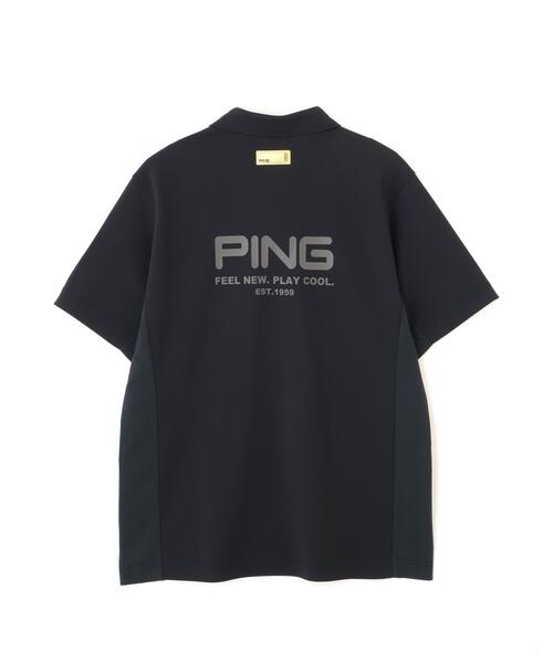PING(ピン)の「【PING APPAREL】レイブロックMr.PING半袖ポロシャツ <GOLD> (MENS)(ポロシャツ・メンズ・ホワイト/ブルー系その他/ブラック・S/LL/L/LL1/M)」の21枚目の写真