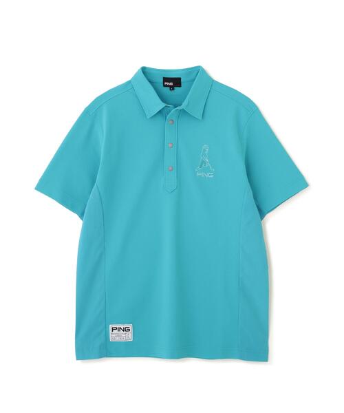PING(ピン)の「【PING APPAREL】レイブロックMr.PING半袖ポロシャツ <GOLD> (MENS)(ポロシャツ・メンズ・ホワイト/ブルー系その他/ブラック・S/LL/L/LL1/M)」の15枚目の写真