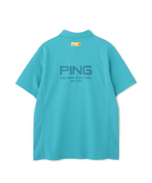 PING(ピン)の「【PING APPAREL】レイブロックMr.PING半袖ポロシャツ <GOLD> (MENS)(ポロシャツ・メンズ・ホワイト/ブルー系その他/ブラック・S/LL/L/LL1/M)」の16枚目の写真