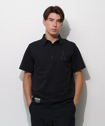 【PING APPAREL】レイブロックMr.PING半袖ポロシャツ <GOLD> (MENS)