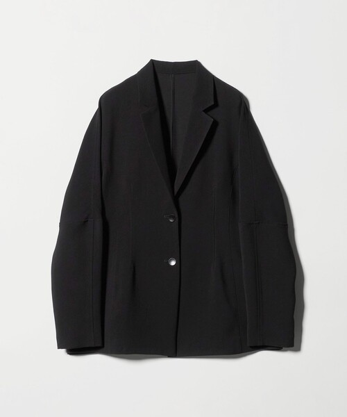 UNITED ARROWS(ユナイテッドアローズ)の「COMFY テーラードジャケット ‐防汚 UVカット ウォッシャブル‐(テーラードジャケット・レディース・ブラック/ネイビー・38/36)」の21枚目の写真