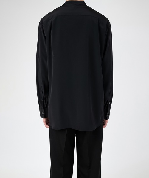 LAD MUSICIAN（ラッドミュージシャン）の「DECHINE BAND COLLAR BIG SHIRT（シャツ/ブラウス・メンズ・ブラック・42/46）」の3枚目の写真