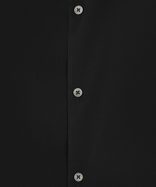 LAD MUSICIAN（ラッドミュージシャン）の「DECHINE BAND COLLAR BIG SHIRT（シャツ/ブラウス・メンズ・ブラック・42/46）」の5枚目の写真