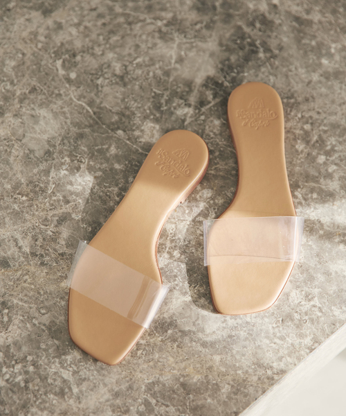 plage(プラージュ)の「ilSandalo of Capri /イルサンダロオブカプリ 別注 NUDE サンダル(サンダル・レディース・ベージュ/ブラウン・39/38/37/36/35)」の2枚目の写真