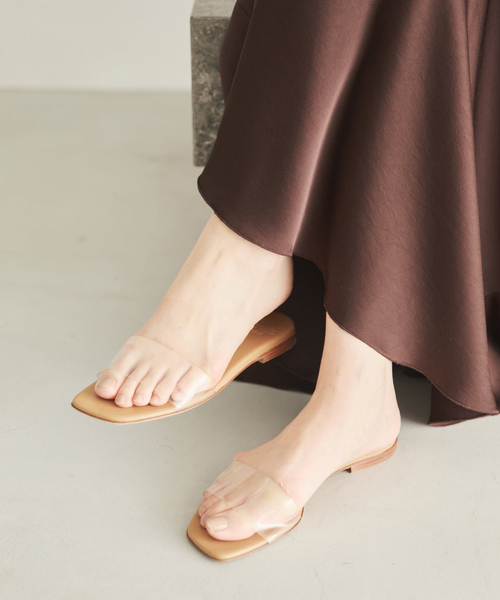 plage(プラージュ)の「ilSandalo of Capri /イルサンダロオブカプリ 別注 NUDE サンダル(サンダル・レディース・ベージュ/ブラウン・39/38/37/36/35)」の3枚目の写真