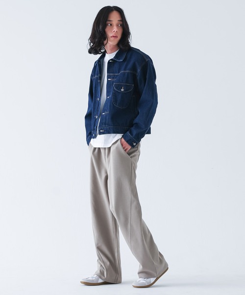 MDR(エムディアール)の「トラッカーデニムジャケット【セットアップ対応】(デニムジャケット・メンズ・アイボリー/ネイビー・M/XL/L)」の15枚目の写真