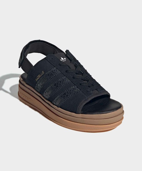 adidas(アディダス)の「ガゼル ボールド サンダル / GAZELLE BOLD SANDALS / アディダスオリジナルス adidas Originals 厚底サンダル(サンダル・レディース・ブラック・26.5cm/25.5cm/24.5cm/23.5cm/22.5cm/28.5cm/27.5cm)」の6枚目の写真