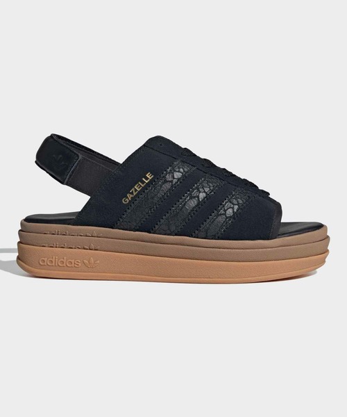 adidas(アディダス)の「ガゼル ボールド サンダル / GAZELLE BOLD SANDALS / アディダスオリジナルス adidas Originals 厚底サンダル(サンダル・レディース・ブラック・26.5cm/25.5cm/24.5cm/23.5cm/22.5cm/28.5cm/27.5cm)」の9枚目の写真