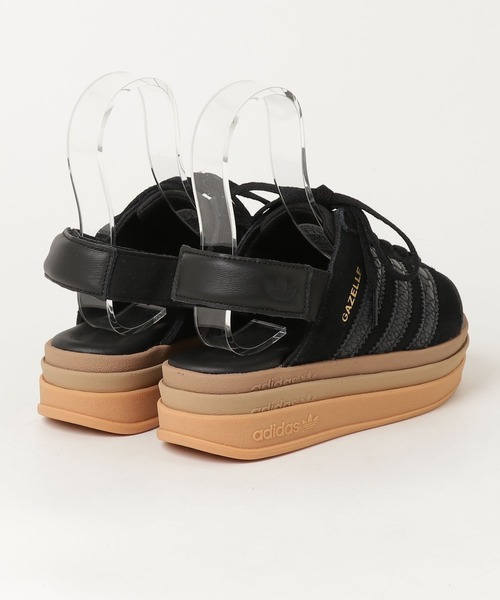 adidas(アディダス)の「ガゼル ボールド サンダル / GAZELLE BOLD SANDALS / アディダスオリジナルス adidas Originals 厚底サンダル(サンダル・レディース・ブラック・26.5cm/25.5cm/24.5cm/23.5cm/22.5cm/28.5cm/27.5cm)」の14枚目の写真