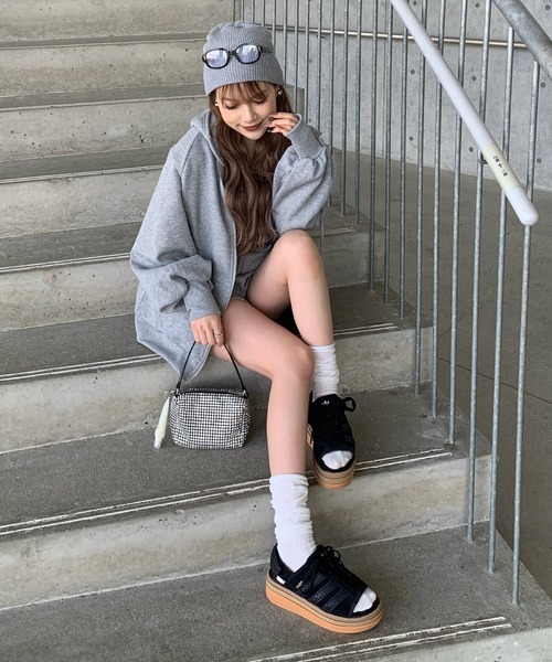 adidas(アディダス)の「ガゼル ボールド サンダル / GAZELLE BOLD SANDALS / アディダスオリジナルス adidas Originals 厚底サンダル(サンダル・レディース・ブラック・26.5cm/25.5cm/24.5cm/23.5cm/22.5cm/28.5cm/27.5cm)」の10枚目の写真