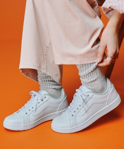 VANS ヴァンズ SURFACE サーフェイス V2129 R WHITE/WHITE（スニーカー