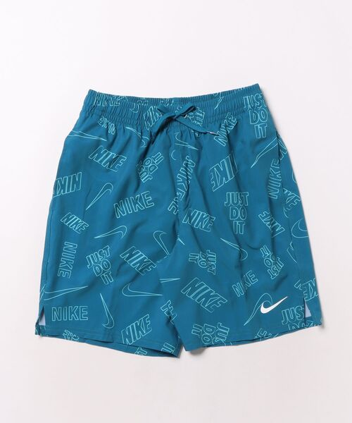 NIKE(ナイキ)の「《NIKEアパレル》ブレイカーマルチプリント7ボレーショーツ(水着・メンズ・ネイビー/グリーン系/グレー/ブラック・M/S/XL/L)」の3枚目の写真