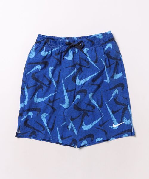 NIKE(ナイキ)の「《NIKEアパレル》ブレイカーマルチプリント7ボレーショーツ(水着・メンズ・ネイビー/グリーン系/グレー/ブラック・M/S/XL/L)」の4枚目の写真