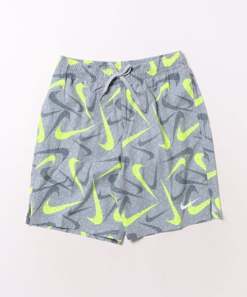 NIKE(ナイキ)の「《NIKEアパレル》ブレイカーマルチプリント7ボレーショーツ(水着・メンズ・ネイビー/グリーン系/グレー/ブラック・M/S/XL/L)」の2枚目の写真