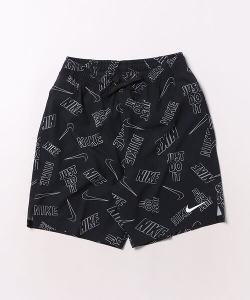 NIKE(ナイキ)の「《NIKEアパレル》ブレイカーマルチプリント7ボレーショーツ(水着・メンズ・ネイビー/グリーン系/グレー/ブラック・M/S/XL/L)」の1枚目の写真