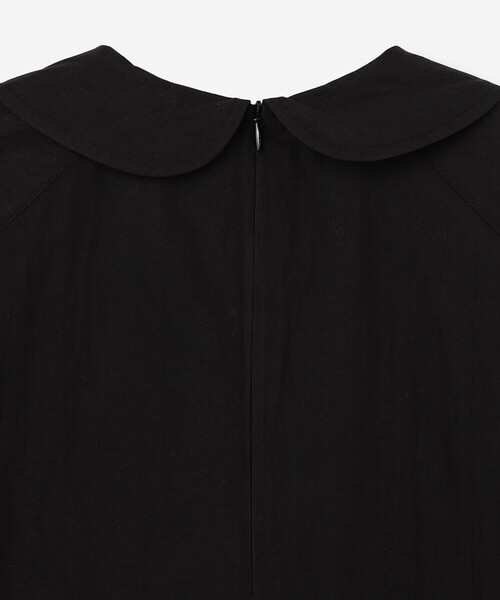 Bshop(ビショップ)の「eunoia | ラウンドカラー ロングワンピース WOMEN(ワンピース・レディース・ブラック・ONE)」の5枚目の写真