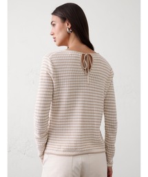 BANANA REPUBLIC FACTORY STORE テクスチャーステッチ タイバック セーター