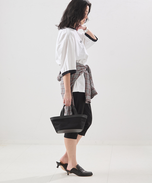 JANE SMITH / JOHN SMITH(ジェーンスミスジョンスミス)の「《追加》【JANE SMITH/ジェーンスミス】 MICKEY FACE RINGER Tシャツ(Tシャツ/カットソー・レディース・ブラック・SMALL)」の9枚目の写真