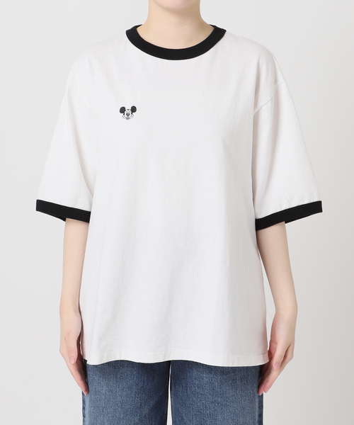 JANE SMITH / JOHN SMITH(ジェーンスミスジョンスミス)の「《追加》【JANE SMITH/ジェーンスミス】 MICKEY FACE RINGER Tシャツ(Tシャツ/カットソー・レディース・ブラック・SMALL)」の15枚目の写真